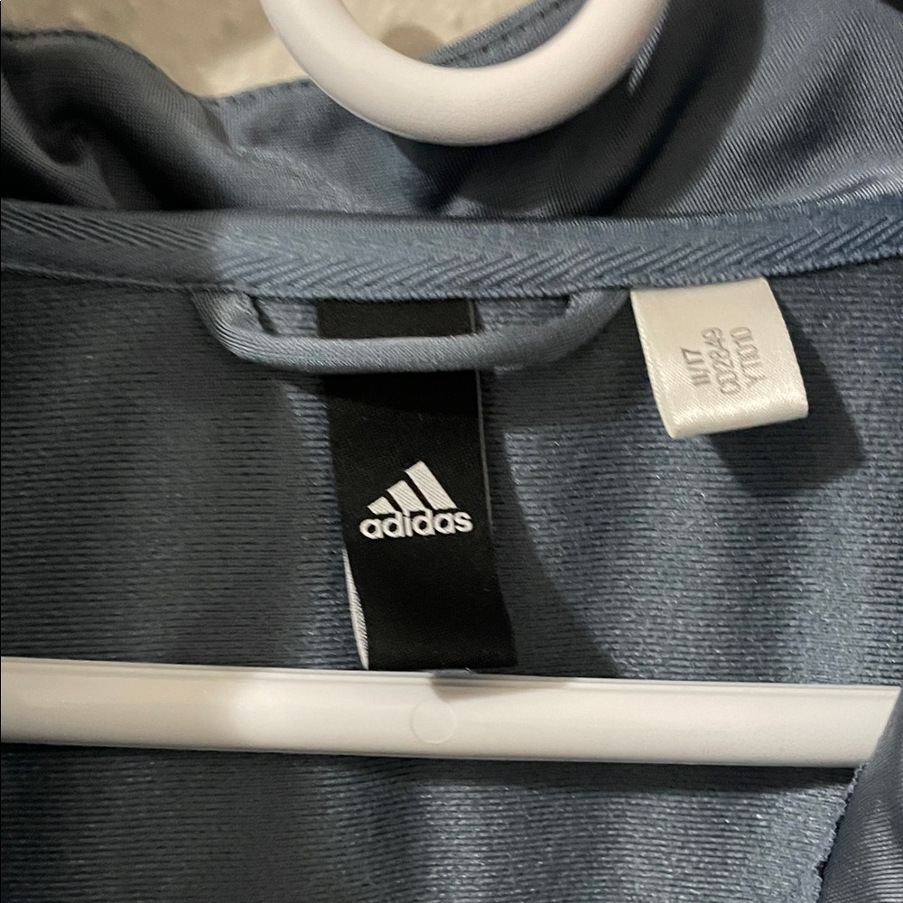 Adidas Men's Blue Track Jacket - Picture 6 of 7